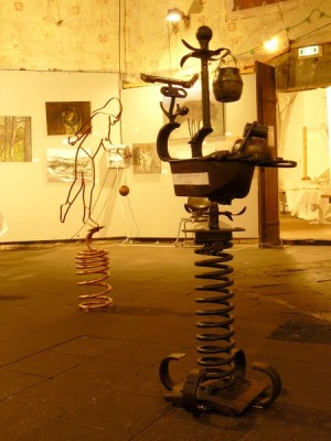 Sculptures sur pied