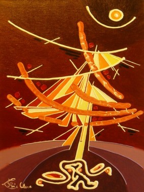 Huile sur toile