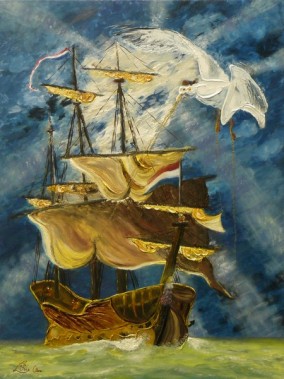 Huile sur toile
