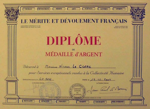 Mérite Dévouement Français (MDF)