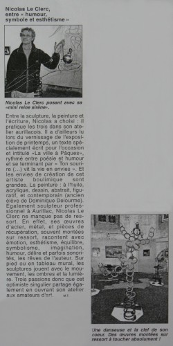 La Dépêche, St Flour, Nicolas Le Clerc