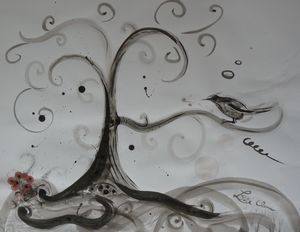 gardien_phare Encre de Chine