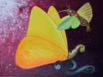 Papillons 1 peinture