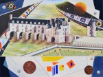 Peinture : Château Chenonceau