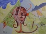 sirène 2 peinture