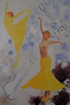 peinture : danseuses légères