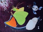 Papillons 5 peinture