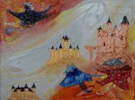Peinture : Château magique