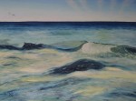 poisson volant, peinture