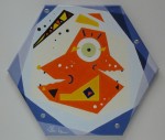 Cyclope au miroir / acrylique