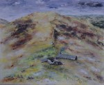 Du Chavaroche à Cabrespine / acrylique