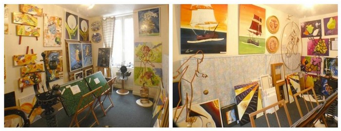 Atelier galerie Nicolas Le Clerc