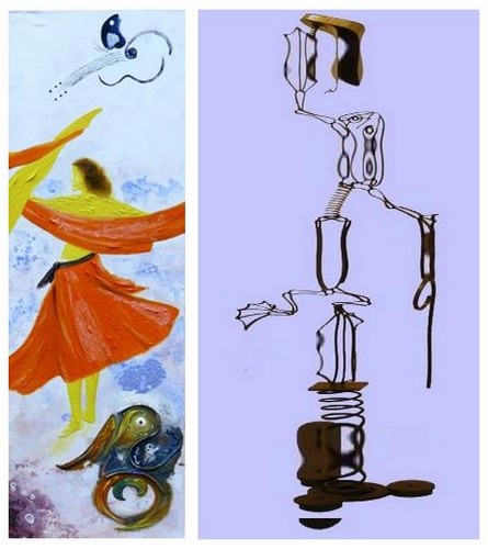 Peinture sculpture