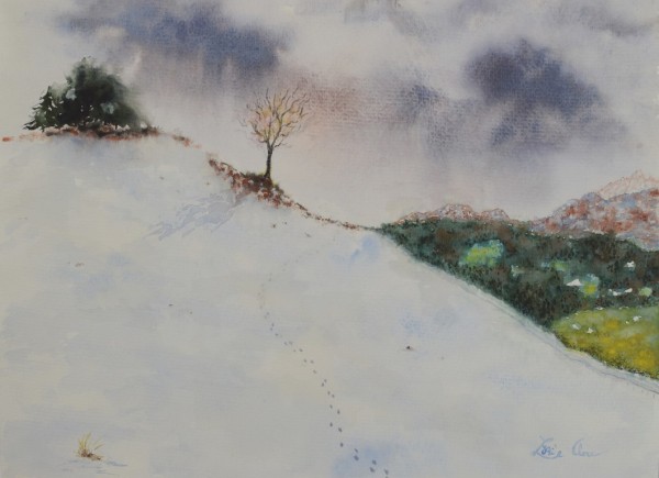 Aquarelle N.L. 30x40cm