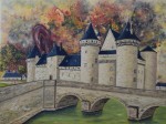 Peinture : Château de Sully-sur-Loire